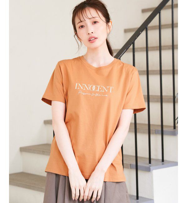 ikka「【親子おそろい】ロゴフォトプリントTシャツ」|Tシャツ・カットソー|