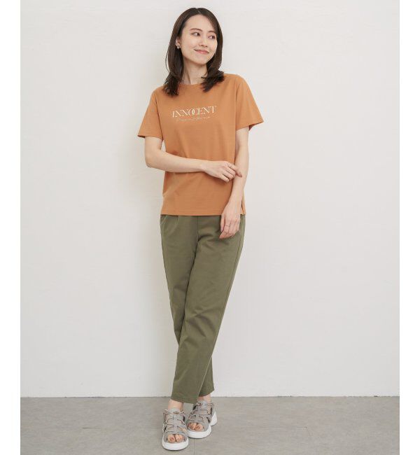 ikka「【親子おそろい】ロゴフォトプリントTシャツ」|Tシャツ・カットソー|