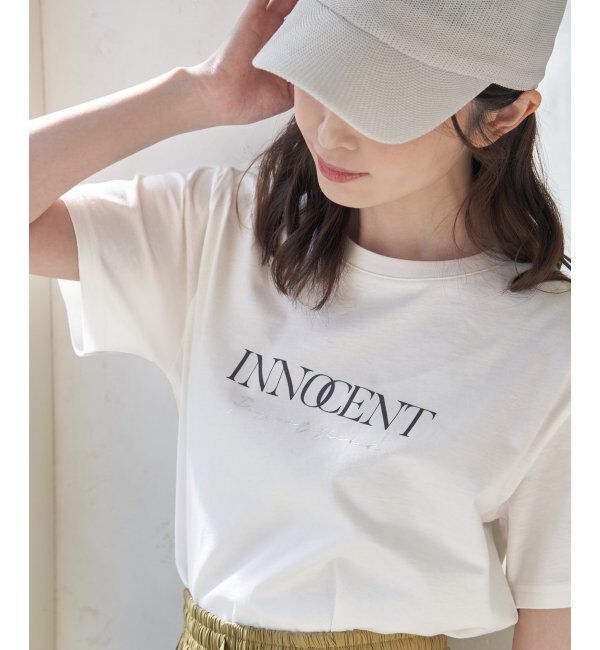ikka「【親子おそろい】ロゴフォトプリントTシャツ」|Tシャツ・カットソー|オフホワイト