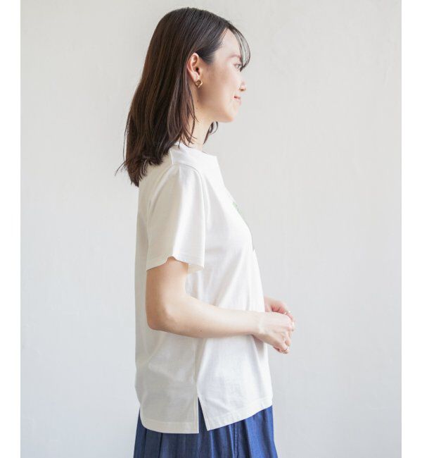 ikka「【親子おそろい】ロゴフォトプリントTシャツ」|Tシャツ・カットソー|