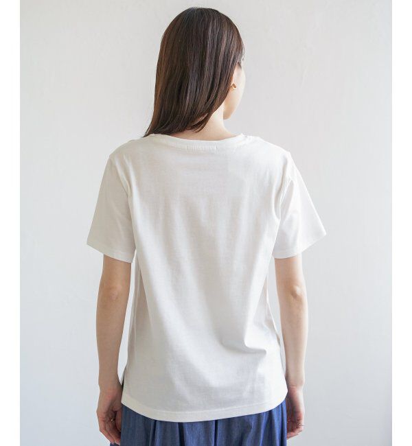 ikka「【親子おそろい】ロゴフォトプリントTシャツ」|Tシャツ・カットソー|