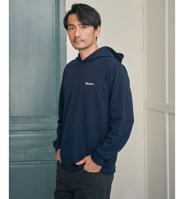 ikka「ブロックインレイＴパーカ」|Tシャツ・カットソー|