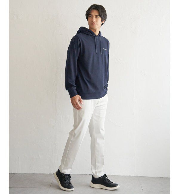 ikka「ブロックインレイＴパーカ」|Tシャツ・カットソー|