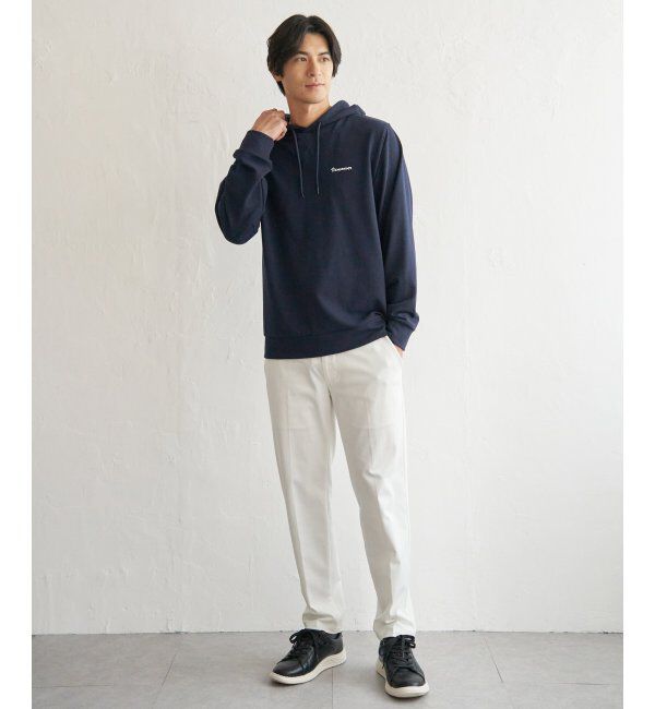 ikka「ブロックインレイＴパーカ」|Tシャツ・カットソー|