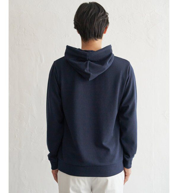 ikka「ブロックインレイＴパーカ」|Tシャツ・カットソー|