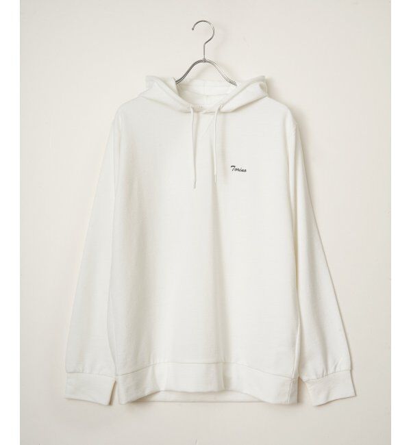 ikka「ブロックインレイＴパーカ」|Tシャツ・カットソー|