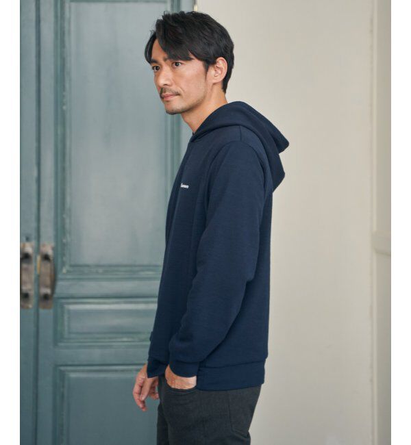 ikka「ブロックインレイＴパーカ」|Tシャツ・カットソー|