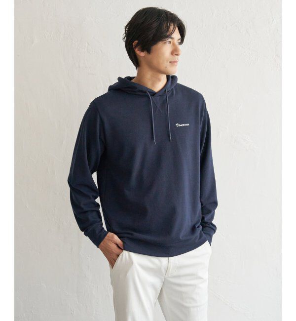 ikka「ブロックインレイＴパーカ」|Tシャツ・カットソー|