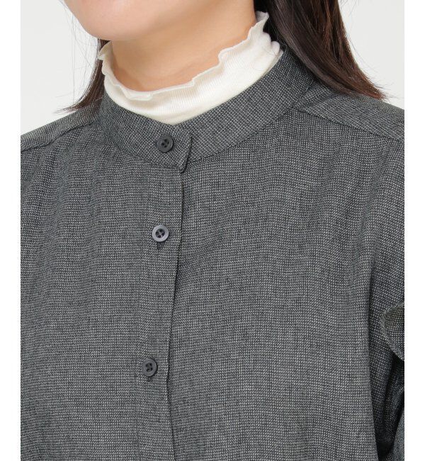 Lbc with Life「袖フリルワンピース」|ワンピース|