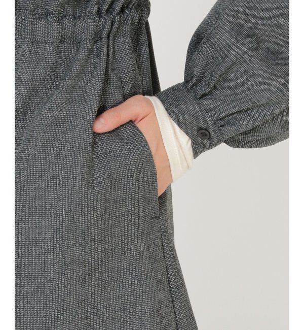 Lbc with Life「袖フリルワンピース」|ワンピース|