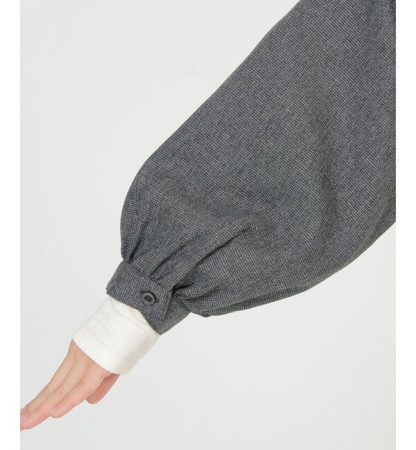 Lbc with Life「袖フリルワンピース」|ワンピース|