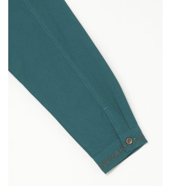 Lbc with Life「エクリュ ミニポケ刺繍シャツワンピース」|ワンピース|