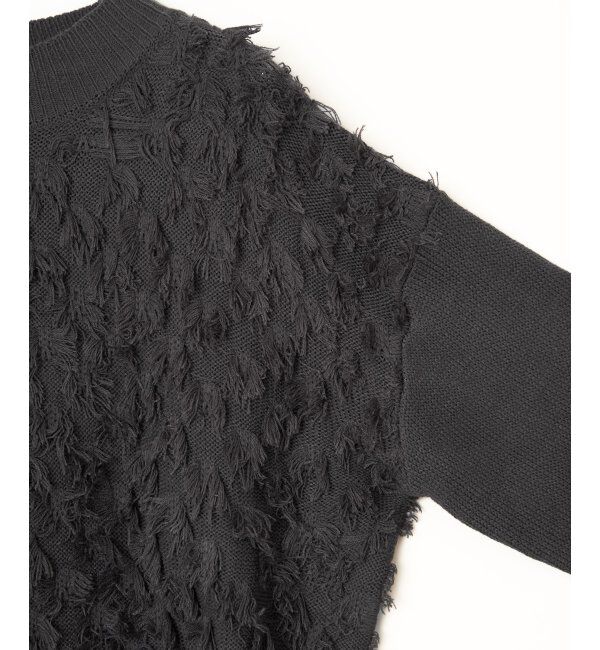 Lbc with Life「フリンジニットプルオーバー」|カーディガン|