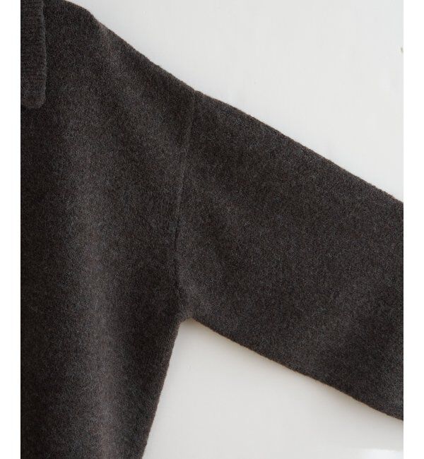 Lbc with Life「ポロ襟スキッパーニット」|カーディガン|