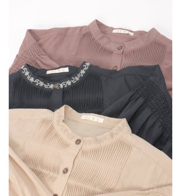 Lbc with Life「エクリュ ピンタックロングワンピース」|ワンピース|