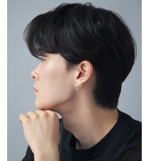 Jouete「[スナップイヤリング] トライアングル」|イヤリング|