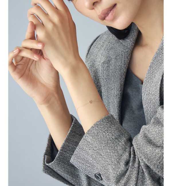 Jouete「K10YG ブレスレット スター」|ブレスレット・バングル|