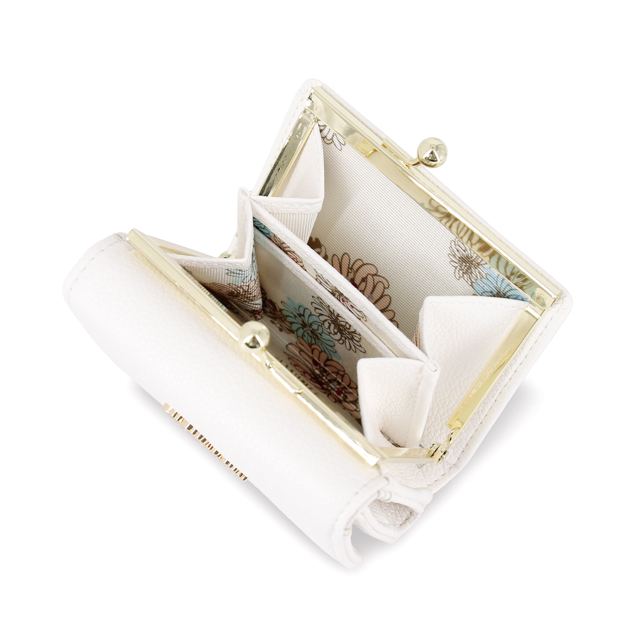 PAUL&JOE「口金ミニ財布／クリザンテーム　メタル　／ＰＡＵＬ　＆　ＪＯＥ」|財布|