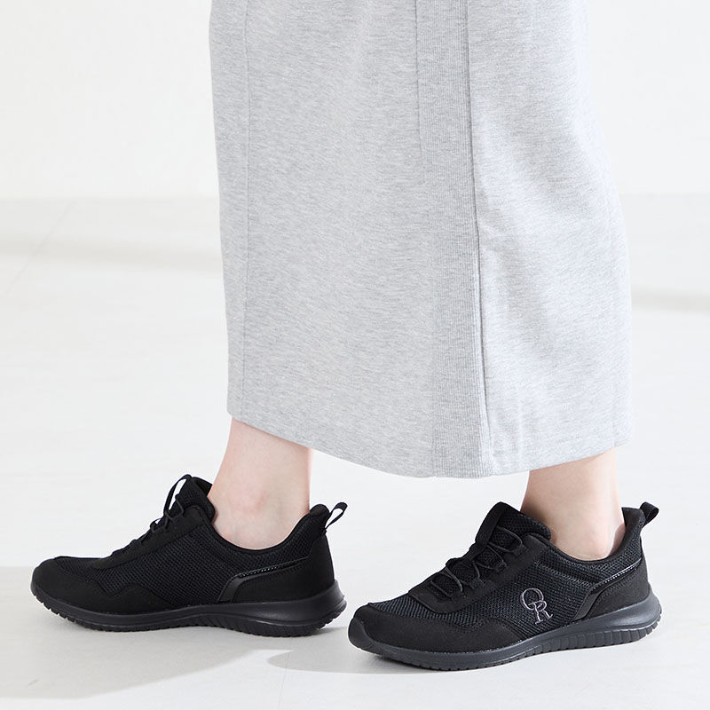 ORiental TRaffic「●2026春夏新作●【瞬間フィット】ゴム紐メッシュスニーカー/OT3790」|スニーカー|