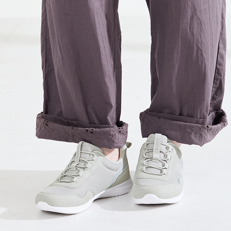 ORiental TRaffic「●2026春夏新作●【瞬間フィット】ゴム紐メッシュスニーカー/OT3790」|スニーカー|GREY