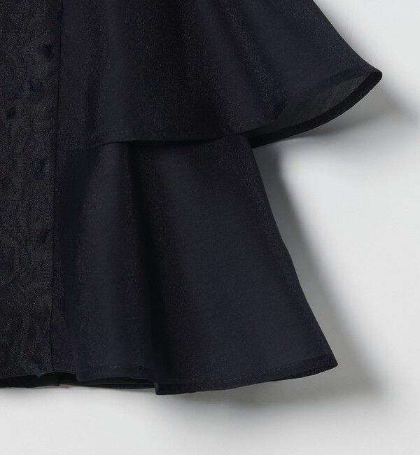 UNITED ARROWS「フラワー カットジャガード コンビ ベスト」|ベスト・ジレ|