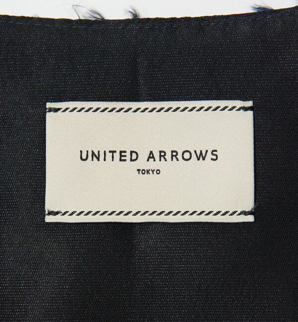 UNITED ARROWS「フラワー カットジャガード コンビ ベスト」|ベスト・ジレ|