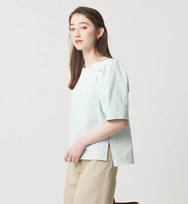 UNITED ARROWS「RIRANCHA ツイル ブラウス ‐ウォッシャブル‐」|シャツ・ブラウス|