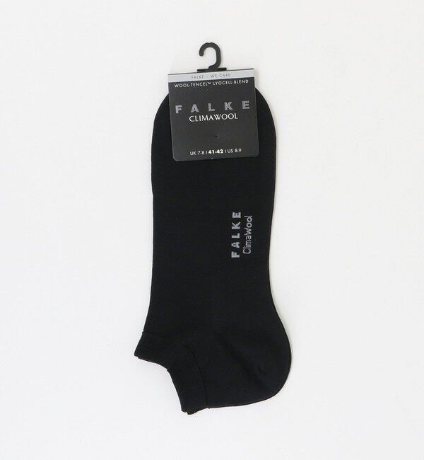UNITED ARROWS「＜FALKE＞CLIMA SOCKS/ショート ソックス」|ソックス|BLACK