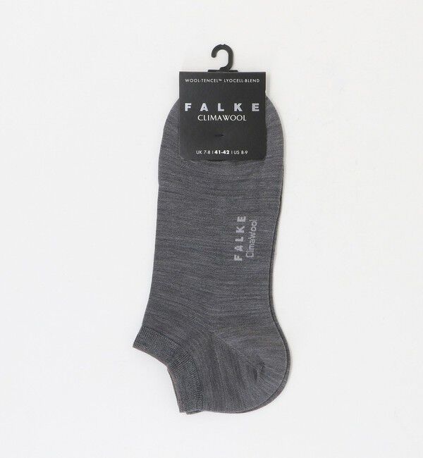 UNITED ARROWS「＜FALKE＞CLIMA SOCKS/ショート ソックス」|ソックス|MD.GRAY