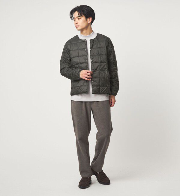 UNITED ARROWS green label relaxing「＜TAION＞クルーネック ボタン ダウンジャケット」|ダウン|