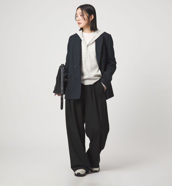 UNITED ARROWS green label relaxing「【WEB限定】＜at ease＞オルマイ スラックス ウォッシャブル ストレッチ UVカット」|スラックス|