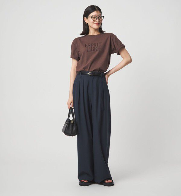 UNITED ARROWS green label relaxing「【WEB限定】＜at ease＞オルマイ スラックス ウォッシャブル ストレッチ UVカット」|スラックス|