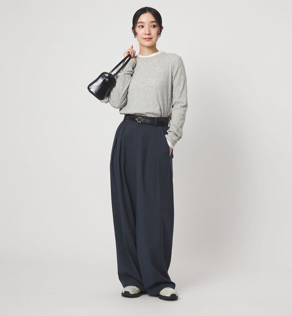 UNITED ARROWS green label relaxing「【WEB限定】＜at ease＞オルマイ スラックス ウォッシャブル ストレッチ UVカット」|スラックス|