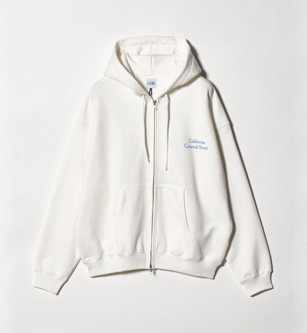 California General Store「＜CGS.＞オーガニックコットン スウェット ジップ パーカー」|パーカー|