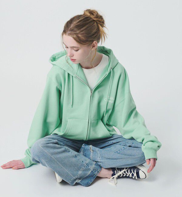 California General Store「＜CGS.＞オーガニックコットン スウェット ジップ パーカー」|パーカー|