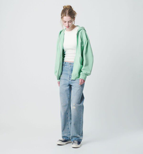 California General Store「＜CGS.＞オーガニックコットン スウェット ジップ パーカー」|パーカー|