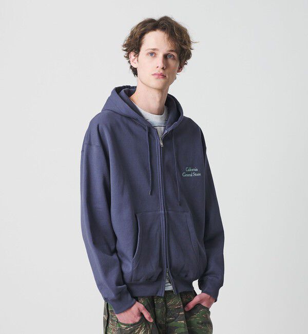 California General Store「＜CGS.＞オーガニックコットン スウェット ジップ パーカー」|パーカー|ROYAL