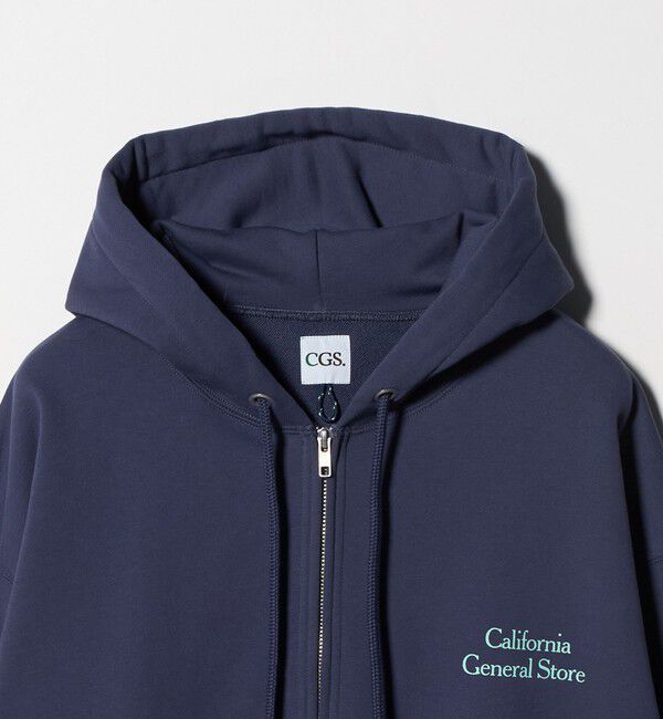 California General Store「＜CGS.＞オーガニックコットン スウェット ジップ パーカー」|パーカー|