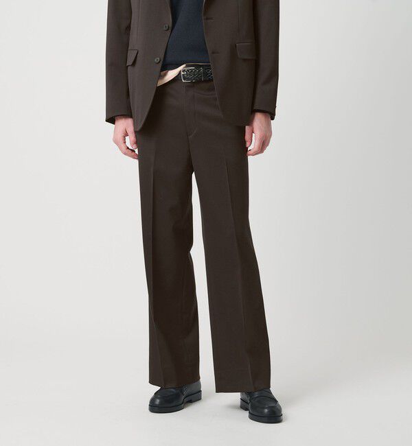 BEAUTY&YOUTH UNITED ARROWS「スリーク TW フレア パンツ NO.9」|チノ|