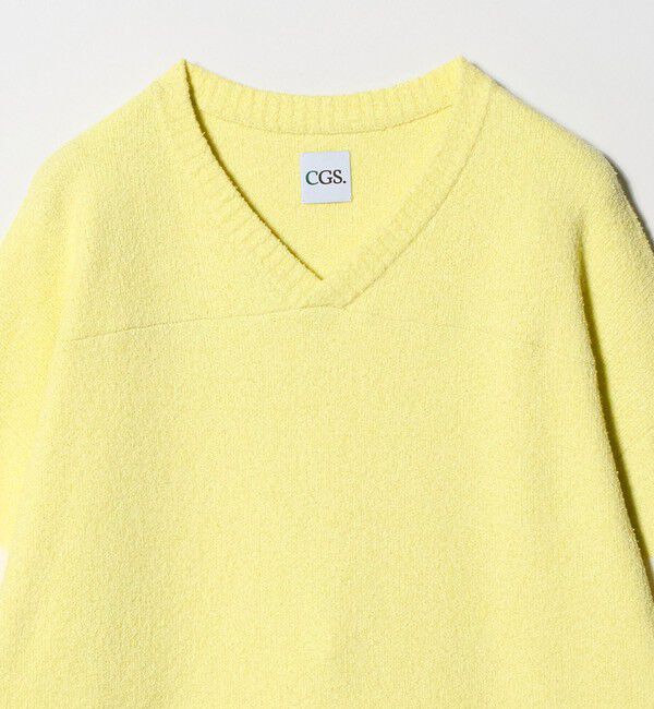 California General Store「＜CGS.＞Wジャガード フットボール ニット」|ニット・セーター|