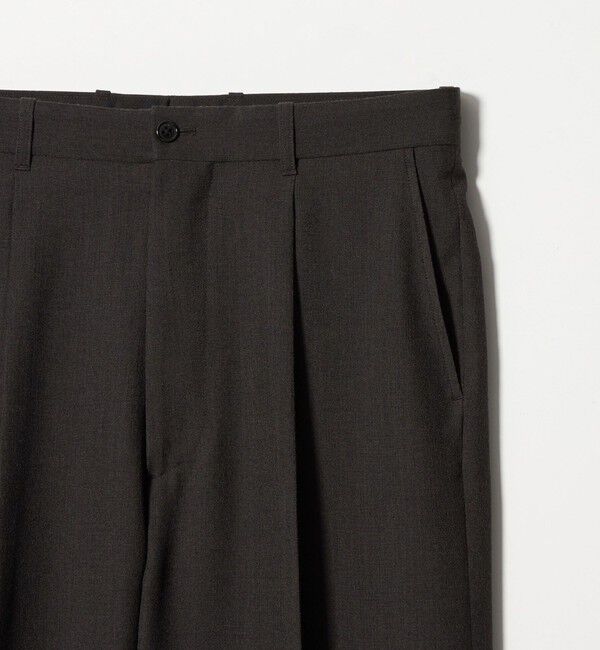 STEVEN ALAN「＜Steven Alan＞ P/LN アウト ワンプリーツ スラックス」|スラックス|