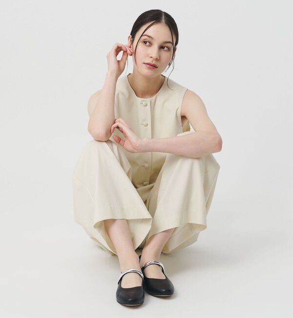 BEAUTY&YOUTH UNITED ARROWS「【別注】＜MOHI...＞メタルバーベルト フラットシューズ」|ローファー|