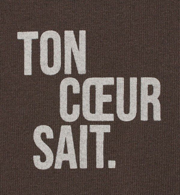 BEAUTY&YOUTH UNITED ARROWS「コットン ロゴプリント フレンチスリーブ Tシャツ」|Tシャツ・カットソー|