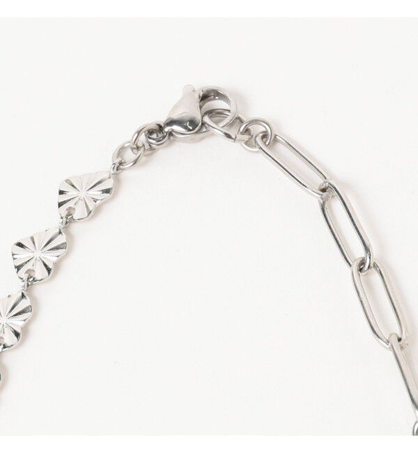 Ray BEAMS 「Ray BEAMS / ステンレス ハート ＆ チェーン ネックレス」|ネックレス|