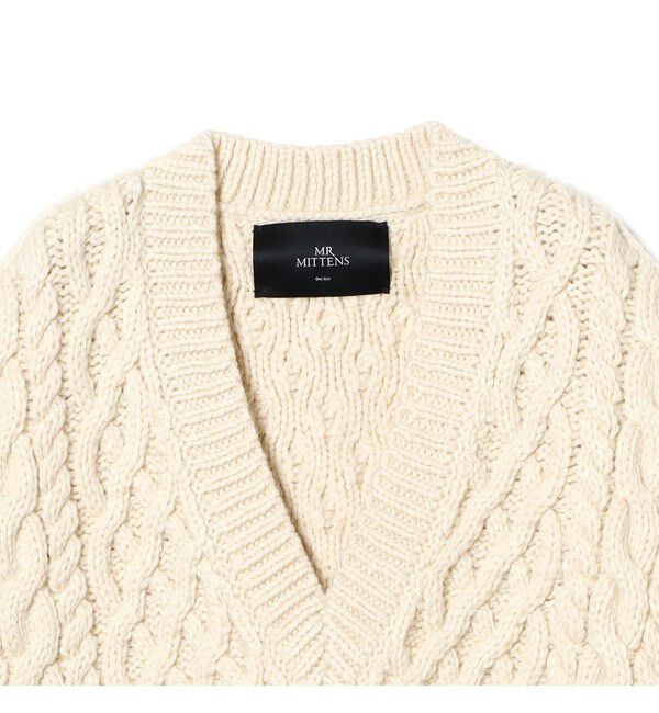 Demi-Luxe BEAMS 「Mr.CROSSｹｰﾌﾞﾙVST」|ニット・セーター|