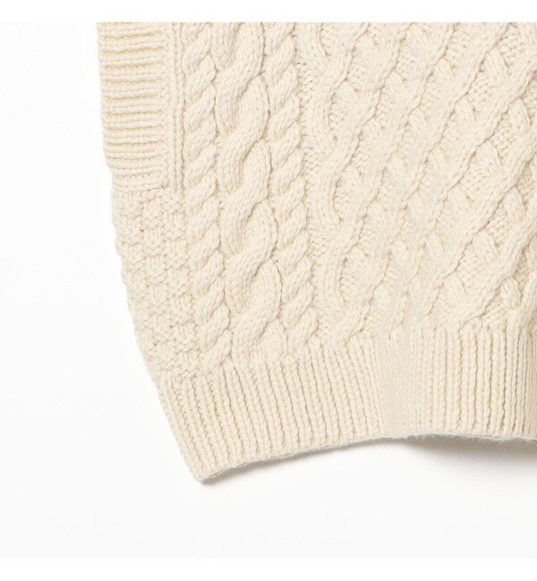 Demi-Luxe BEAMS 「Mr.CROSSｹｰﾌﾞﾙVST」|ニット・セーター|