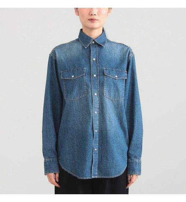 Demi-Luxe BEAMS 「AK+1 / 8オンス ウォッシュド シャツ」|シャツ・ブラウス|