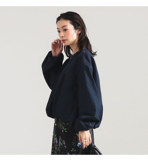 Demi-Luxe BEAMS 「コットン ナイロン パフ ブルゾン」|ブルゾン・スタジャン|