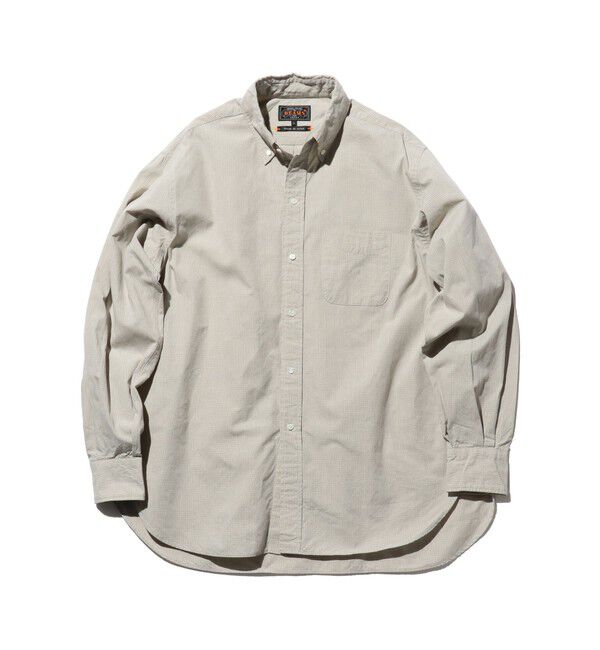 BEAMS PLUS「B.D. Classic-fit Graph Plaid」|シャツ・ブラウス|LT.GREY