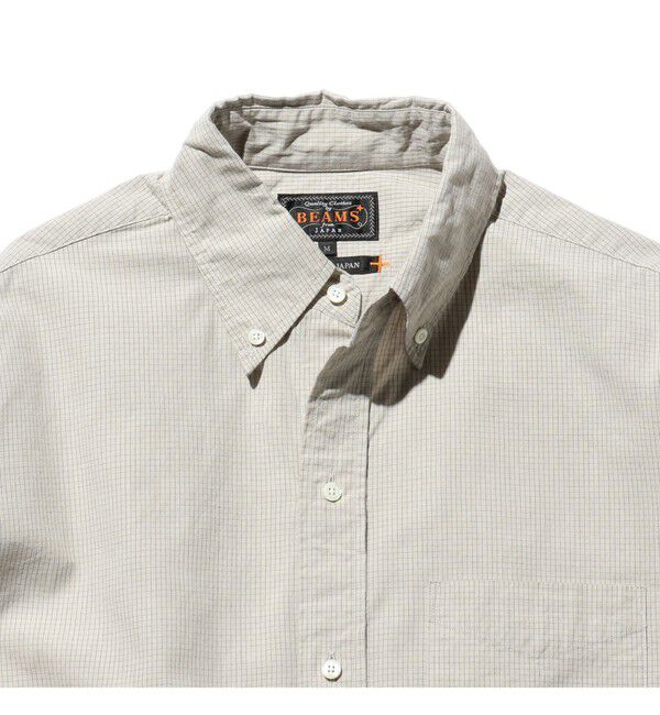 BEAMS PLUS「B.D. Classic-fit Graph Plaid」|シャツ・ブラウス|